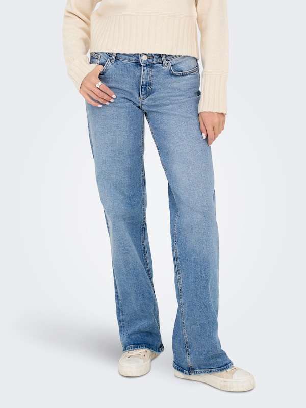 ONLY ONLY Loosefit Jeans 'Juicy' in Blue Denim Heißer Verkauf