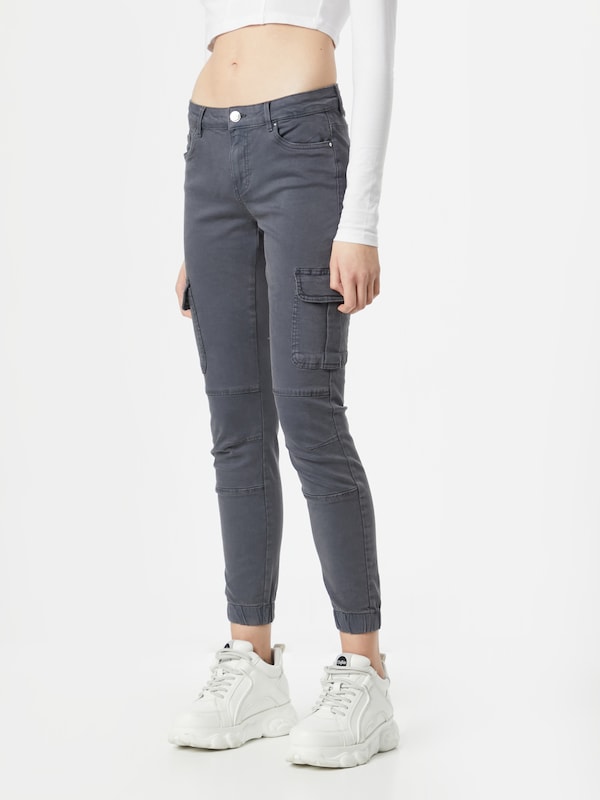 ONLY ONLY Slimfit Hose 'MISSOURI' in Grau Neueste Mode