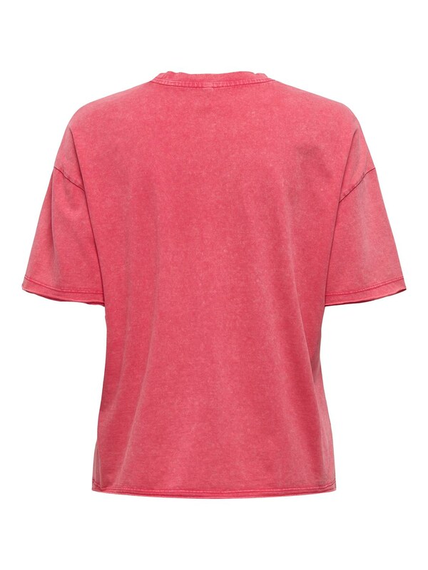 ONLY ONLY T-Shirt 'KINNA' in Kirschrot Rotmeliert Online Outlet