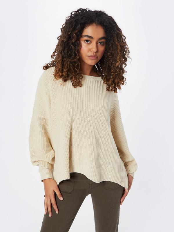 ONLY ONLY Pullover 'HILDE' in Creme Exklusive Angebote