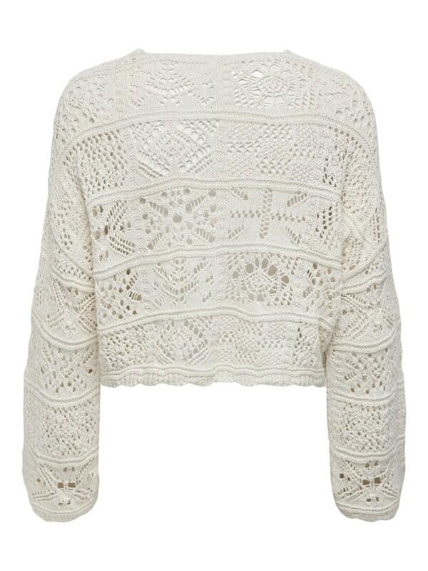 ONLY ONLY Strickjacke 'ONLBeach' in Offwhite Blitzangebot