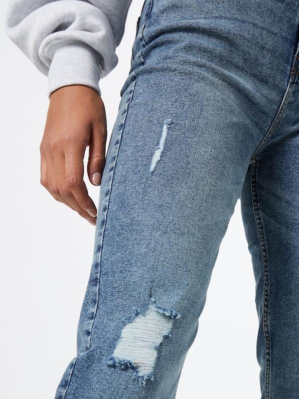 PIECES PIECES Slimfit Jeans 'Kesia' in Blue Denim Tiefpreis