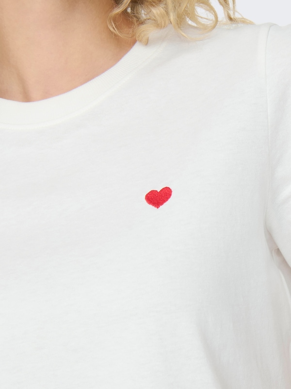 JDY JDY T-Shirt 'JDYPISA' in Weiß Wochenangebot