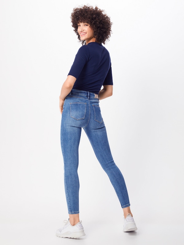 ONLY ONLY Skinny Jeans 'Mila' in Blue Denim Letzter Tag