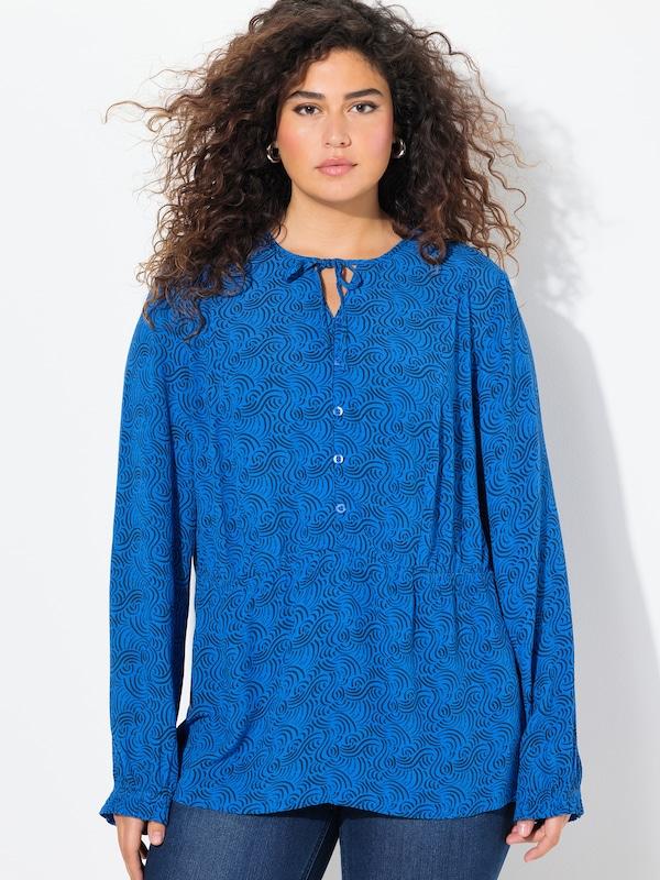 Ulla Popken Ulla Popken Bluse in Blau Marine Bis zu 65% Rabatt