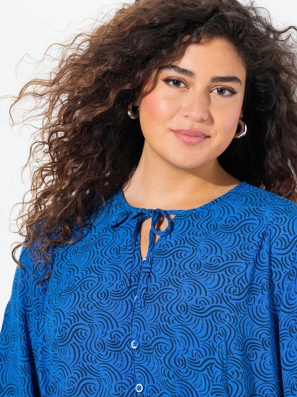 Ulla Popken Ulla Popken Bluse in Blau Marine Bis zu 65% Rabatt