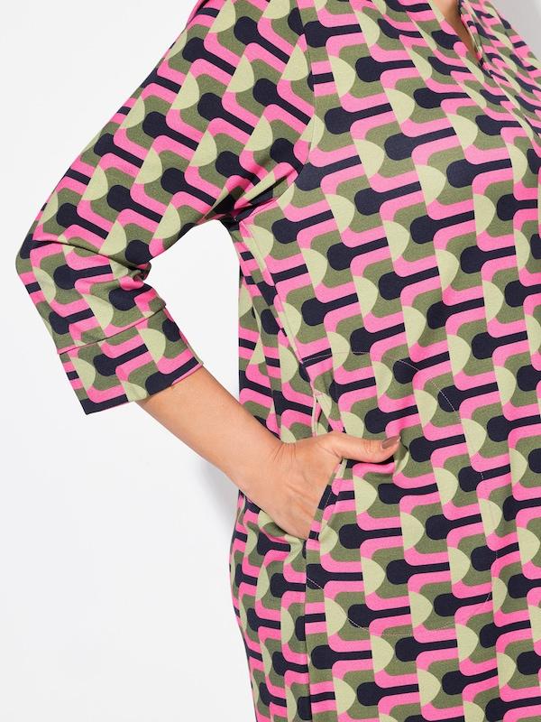 Ulla Popken Ulla Popken Kleid in Rosa Nur für heute