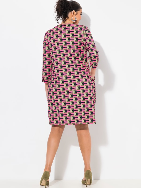 Ulla Popken Ulla Popken Kleid in Rosa Nur für heute