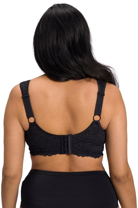 Ulla Popken Ulla Popken Bustier BH in Schwarz 50% Rabatt mit kostenlosem Versand