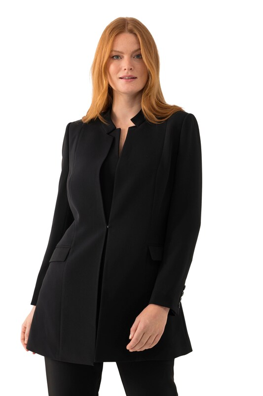 Ulla Popken Ulla Popken Blazer in Schwarz Im Verkauf