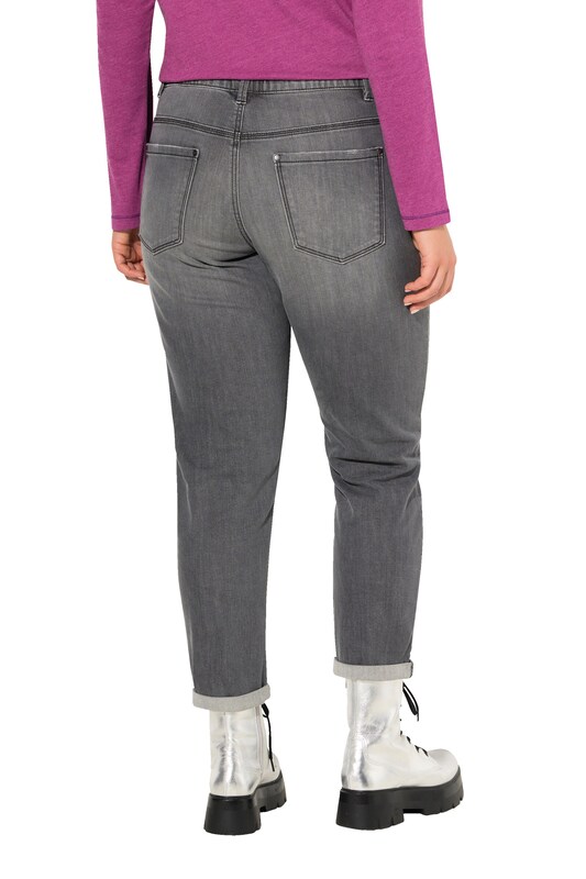 Ulla Popken Ulla Popken Wide Leg Jeans in Grau Outlet