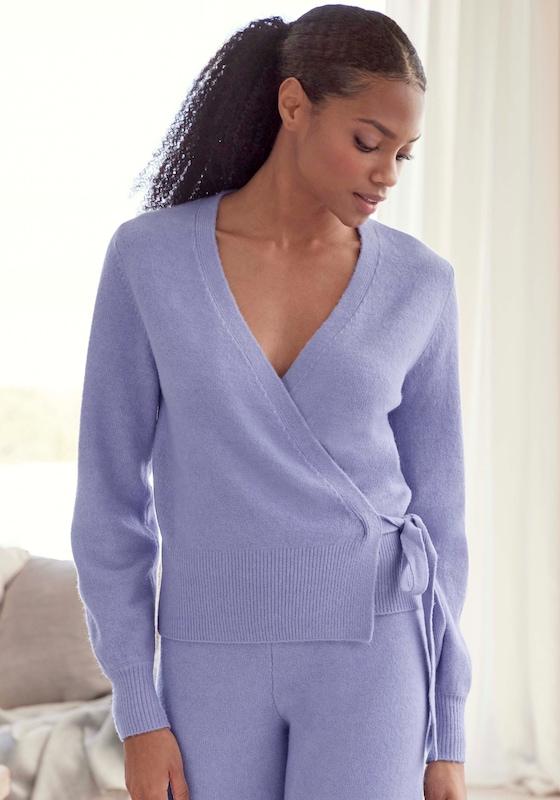 LASCANA LASCANA Strickjacke in Helllila Flash Sale