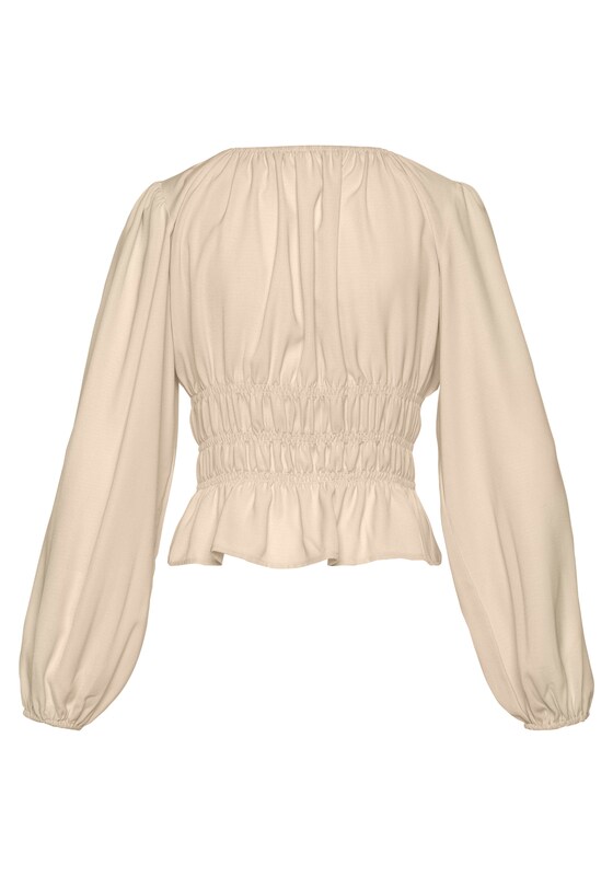LASCANA LASCANA Bluse in Creme Begrenztes Angebot