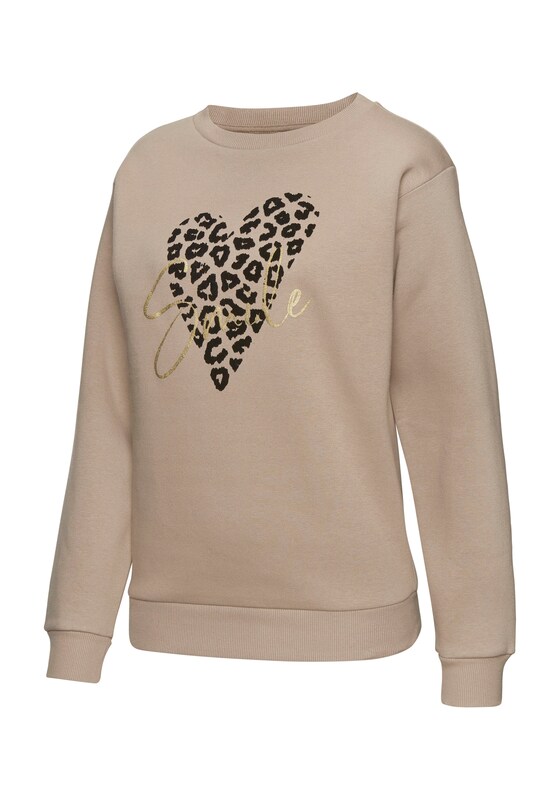 LASCANA LASCANA Sweatshirt in Beige Online Shopping