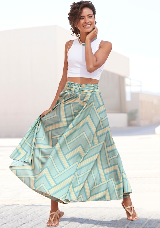 LASCANA LASCANA Wide Leg Hosenrock in Mint Cyber Monday