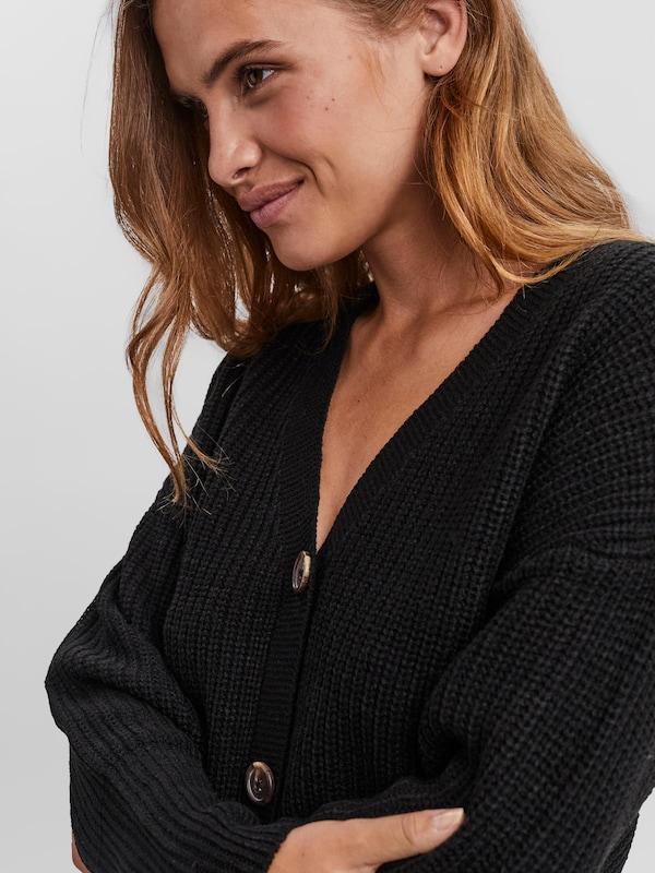 VERO MODA VERO MODA Strickjacke 'Lea' in Schwarz Exklusive Angebote