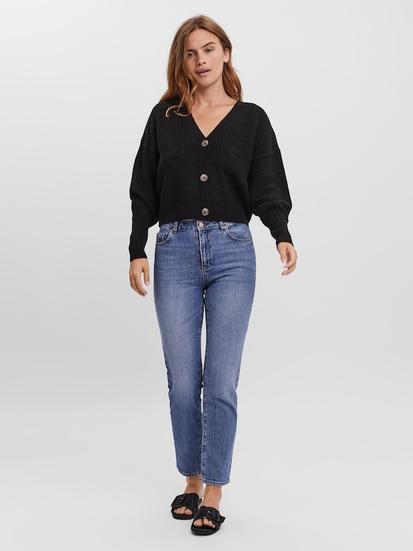 VERO MODA VERO MODA Strickjacke 'Lea' in Schwarz Exklusive Angebote