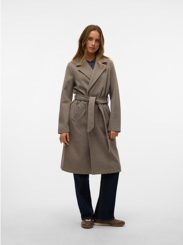 VERO MODA VERO MODA Mantel 'VMFORTUNEAYA' in Cappuccino Blitzangebot