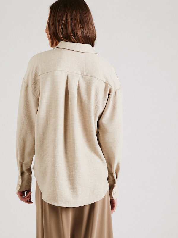 VERO MODA VERO MODA Bluse 'VMMELANEY QUEENY' in Greige Neuheiten