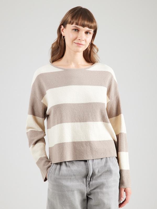 VERO MODA VERO MODA Pullover 'VMWANDA' in Taupe Super Sparpreis