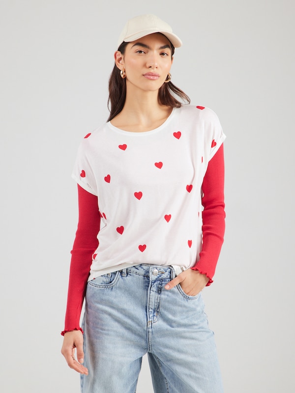 VERO MODA VERO MODA T-Shirt 'VMAVA' in Weiß Bis zu 50% Rabatt