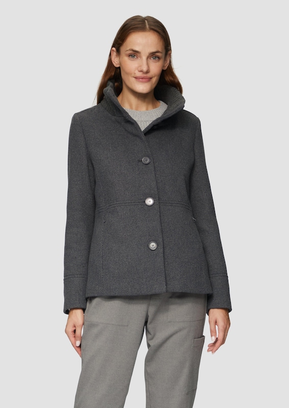 s.Oliver s.Oliver Übergangsjacke in Dunkelgrau Nur noch ein Tag übrig