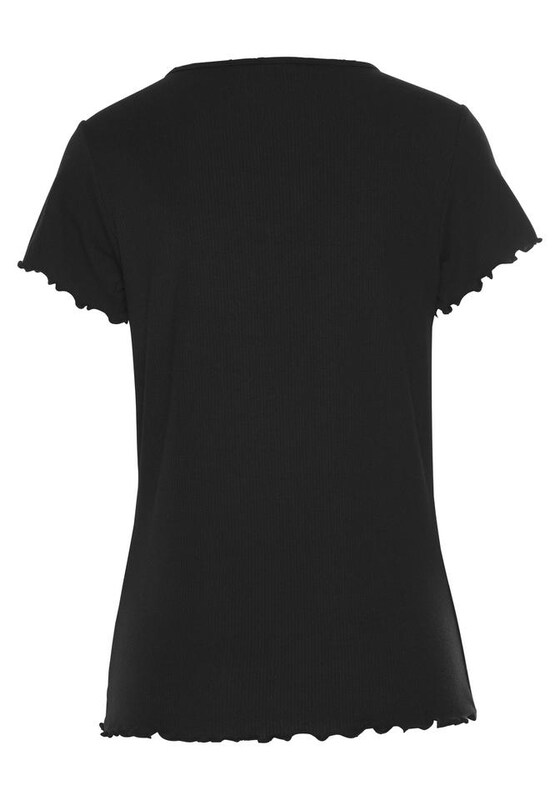 s.Oliver s.Oliver Schlafshirt in Schwarz 50% Rabatt mit kostenlosem Versand