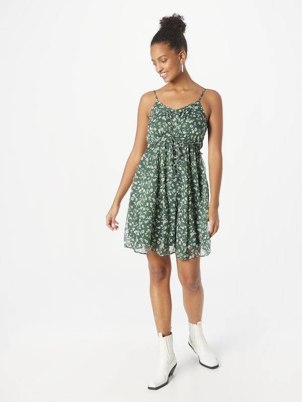 ABOUT YOU ABOUT YOU Kleid 'Caroline' (GRS) in Dunkelgrün Kostenloser Versand
