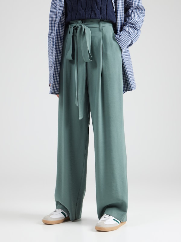 ABOUT YOU ABOUT YOU Wide Leg Hose in Dunkelgrün Fabrik Onlineshop