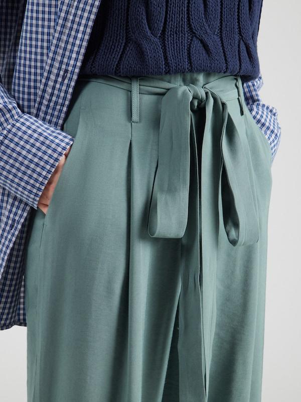ABOUT YOU ABOUT YOU Wide Leg Hose in Dunkelgrün Fabrik Onlineshop