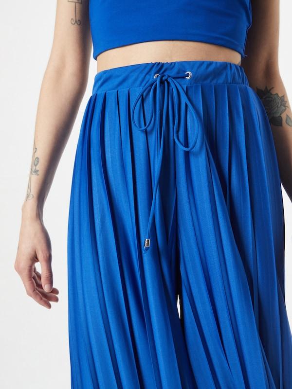 ABOUT YOU ABOUT YOU Wide Leg Hose 'Caren' in Blau Saisonschlussverkauf