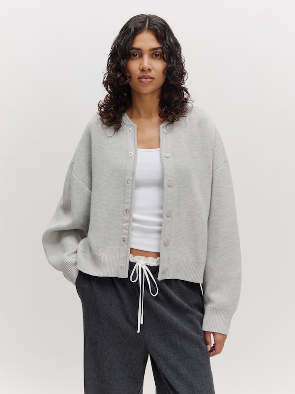 EDITED EDITED Pullover 'Aniela' (GRS) in Graumeliert Neueste Mode