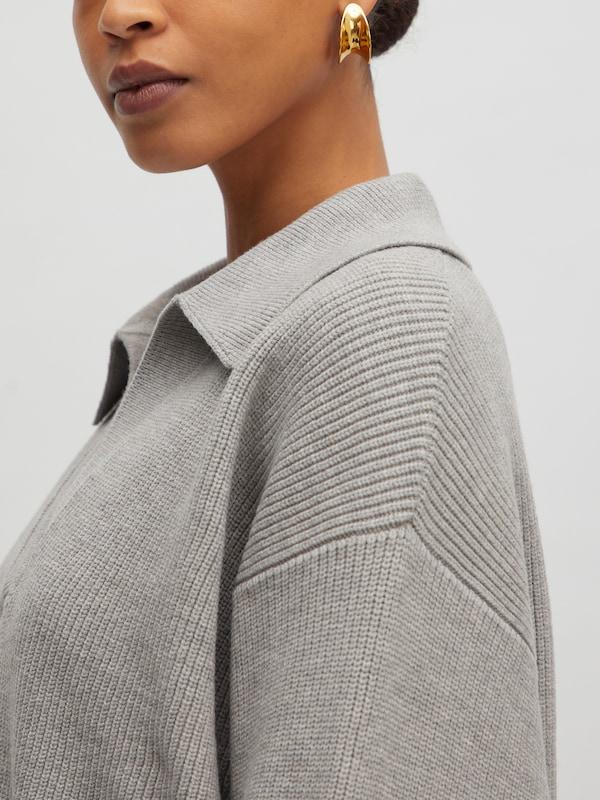 EDITED EDITED Pullover 'Taria' (GRS) in Graumeliert Online Outlet