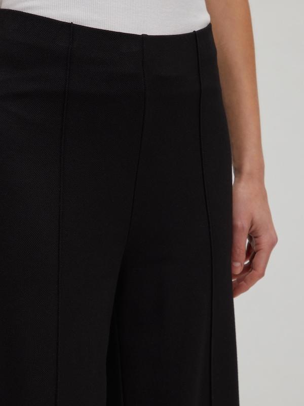 EDITED EDITED Wide Leg Hose 'Leva' in Schwarz Sonderangebote