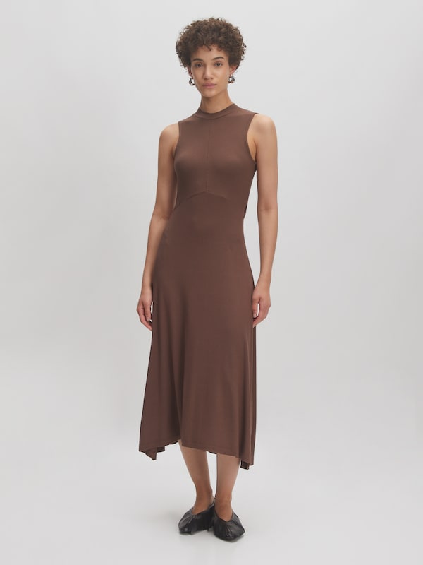 EDITED EDITED Kleid 'Talia' in Braun Super Sparpreis