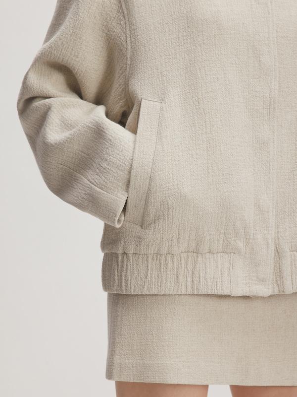EDITED EDITED Jacke 'Malia' in Beige Kostenlose Rückgabe