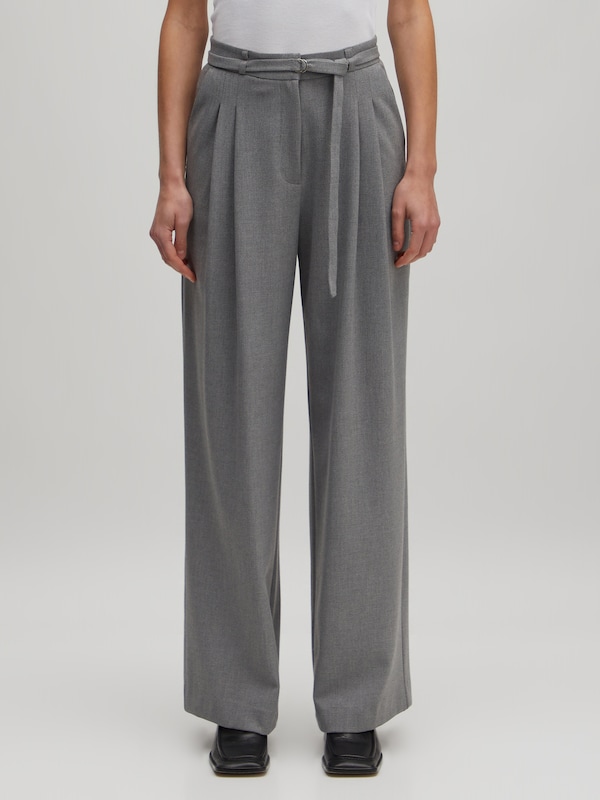 EDITED EDITED Wide Leg Hose 'Elna' in Grau Letzte 2 Tage