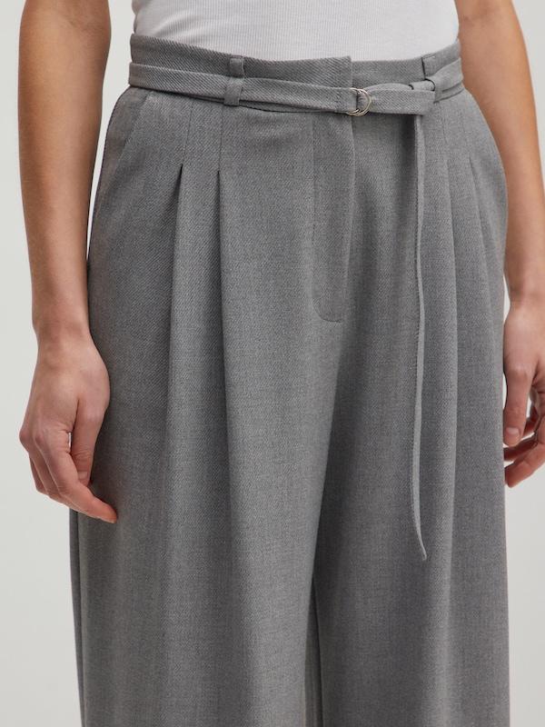 EDITED EDITED Wide Leg Hose 'Elna' in Grau Letzte 2 Tage