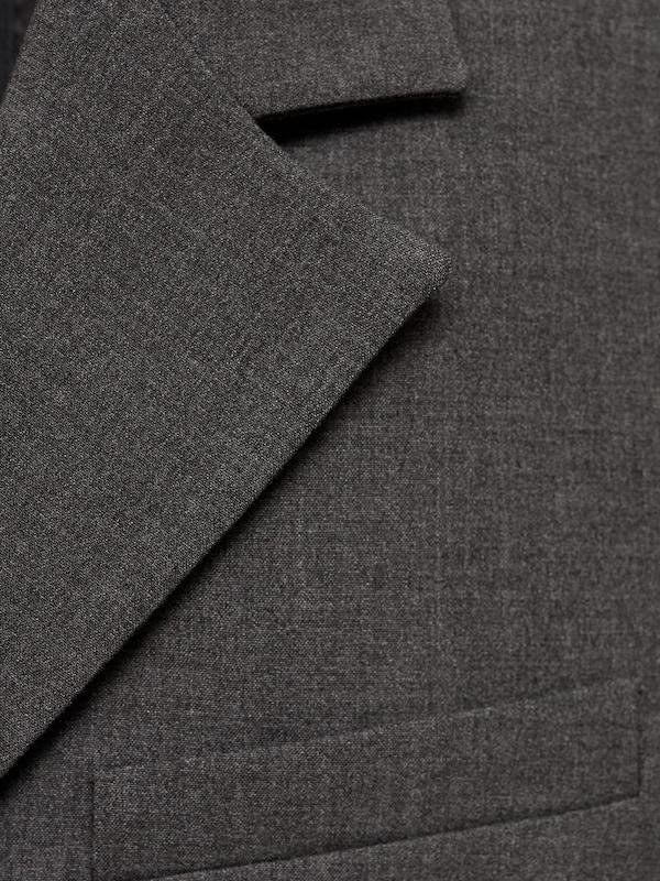 MANGO MANGO Blazer 'Avola' in Dunkelgrau Fabrikladen