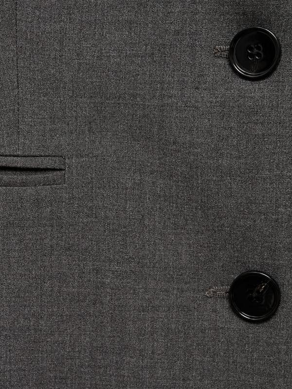 MANGO MANGO Blazer 'Avola' in Dunkelgrau Fabrikladen