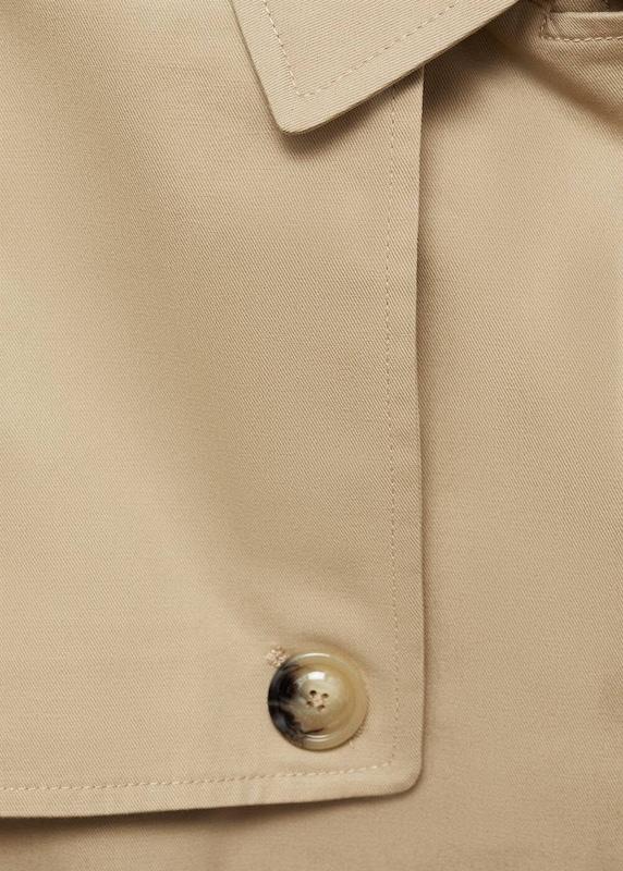 MANGO MANGO Mantel 'Polana' in Sand Black Friday Preise