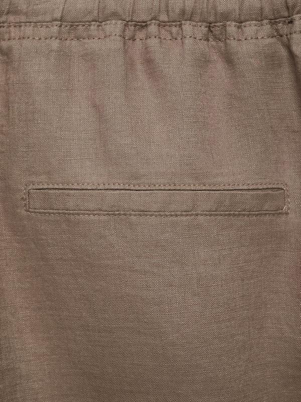 MANGO MANGO Loosefit Hose in Braun Im Verkauf