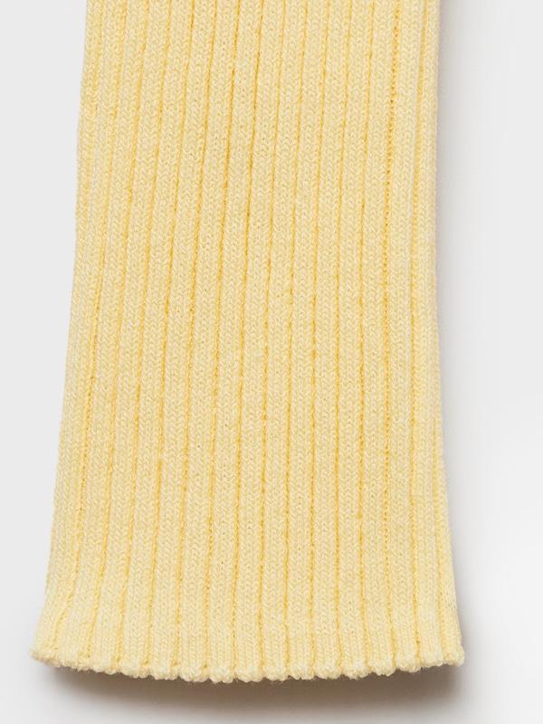 MANGO MANGO Strickjacke 'BUGAMBI' in Gelb zollfrei