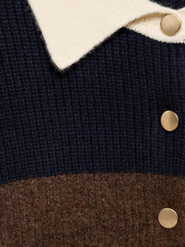 MANGO MANGO Pullover 'JAMA' in Navy Günstiger Verkauf