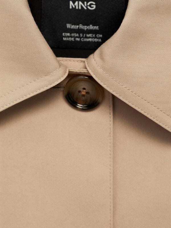 MANGO MANGO Jacke 'Newyork' in Khaki Meist gekauft
