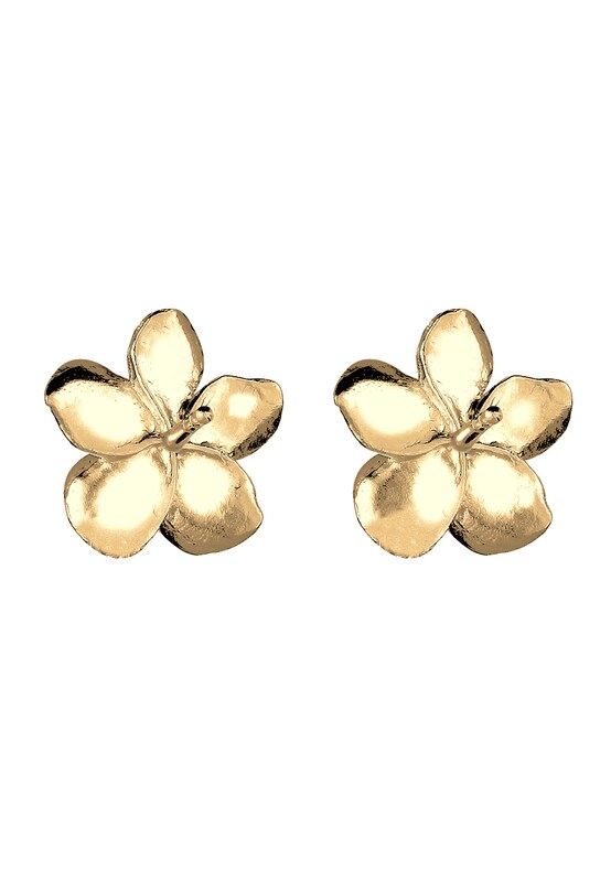 ELLI ELLI Ohrringe 'Frangipani Blüte' in Gold Fabrik Onlineshop