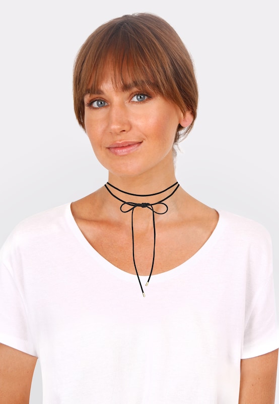 ELLI ELLI Choker 'Schleife' in Gold Sonderangebot
