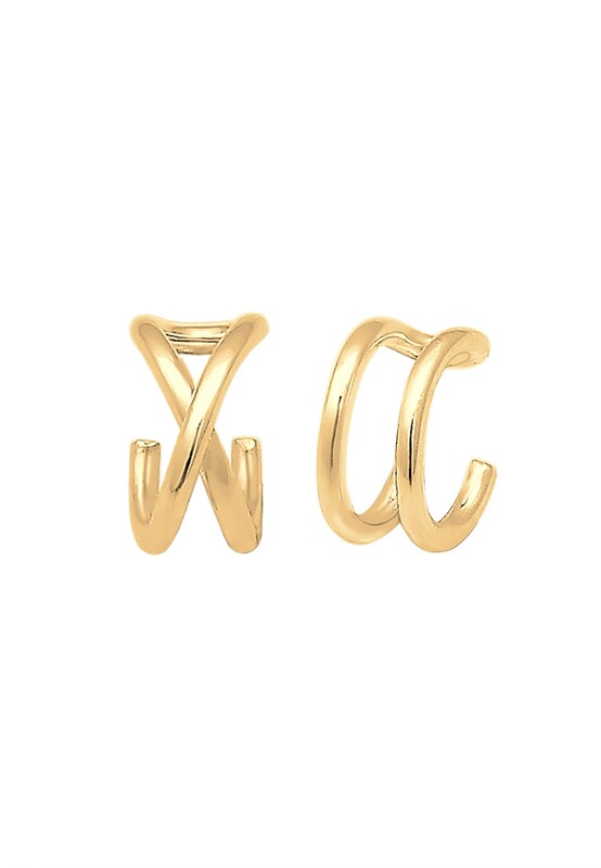 ELLI ELLI Earcuff 'Geo' in Gold Begrenztes Angebot
