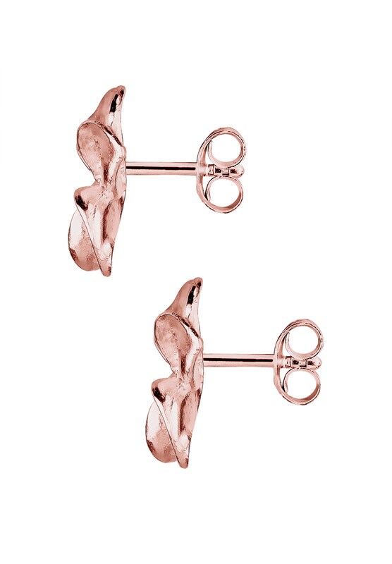 ELLI ELLI Ohrringe 'Frangipani Blüte' in Rosegold Exklusivangebot