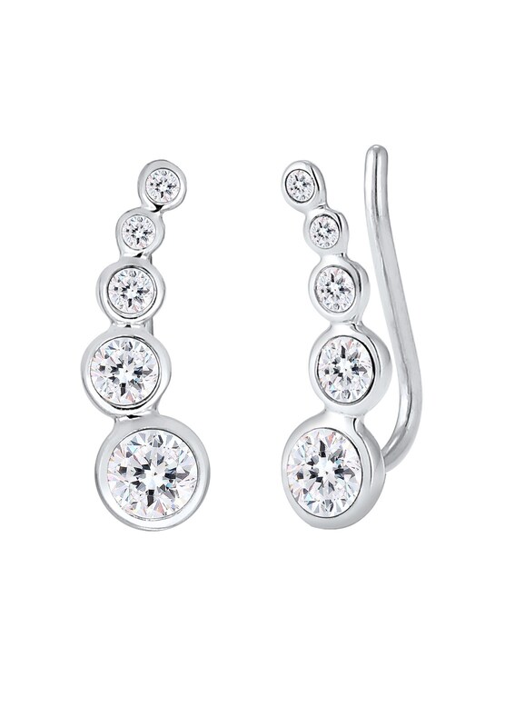 ELLI ELLI Ohrringe 'Climber' in Silber Preisnachlass